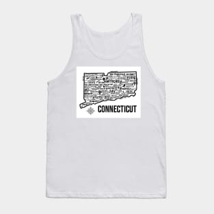 Connecticut Map Tank Top